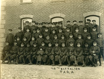 160th Battalion, Tara, 1916
